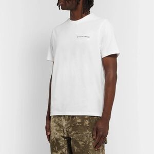 Pop Trading Company Delta Logo Print Cotton Jersey T-Shirt